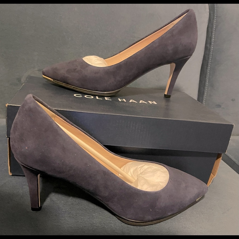 NIB Cole Haan Grand Ambition Suede Pumps